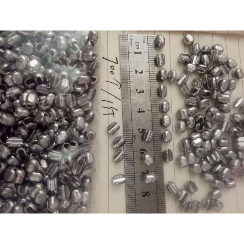 Red de pesca de malla abierta de seda de maní colgante de plomo pesado mordida red de pesca mano lanza red de malla