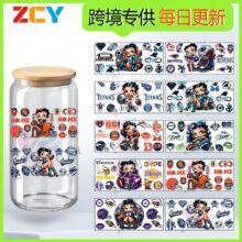 ����LOGO ؐ��Ů��  UVDTF�Dӡ�N16oz�������Nˮ����ˮ���N