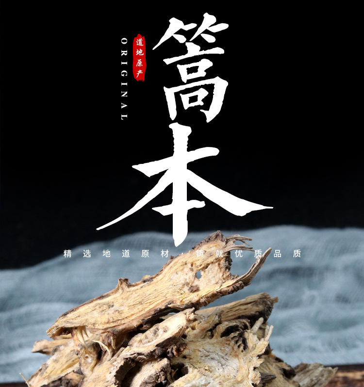 Wild Gao Ben Fragrant Ligusticum Dried Herb 500g Traditional Chinese Herbal Decoction Pieces overview