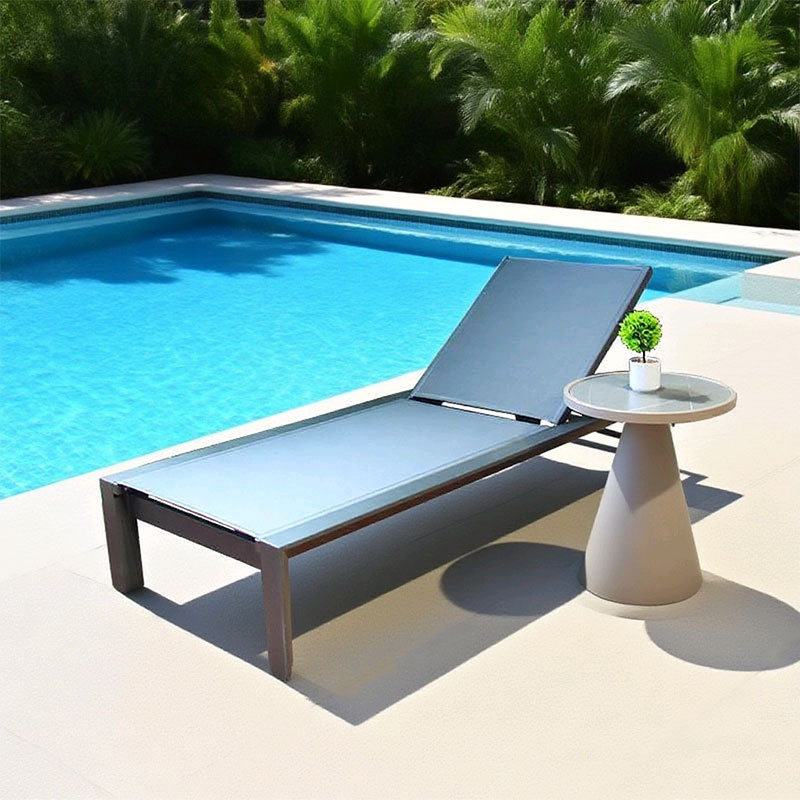 Silla de piscina al aire libre a prueba de agua al aire libre protección solar hotel villa patio jardín al aire libre silla de playa