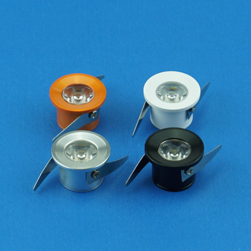 Led Spotlight Housing Mini Cabinet Light Kit 1W Small Spotlight Accessories Display Wine Cabinet Cat Eye Light