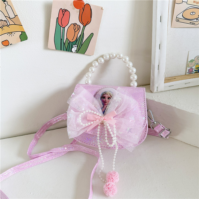 Bolsos infantiles, niñas, bolsos de mano de la princesa Aicha, flash de moda, bolsos de cinturón de cuentas