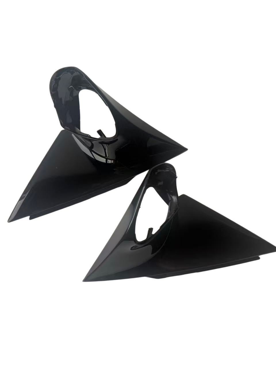 Suitable for Mercedes-Benz E-Class 214 rearview mirror triangle plate, reversing mirror base shell/A-pillar outer cover/foot shell