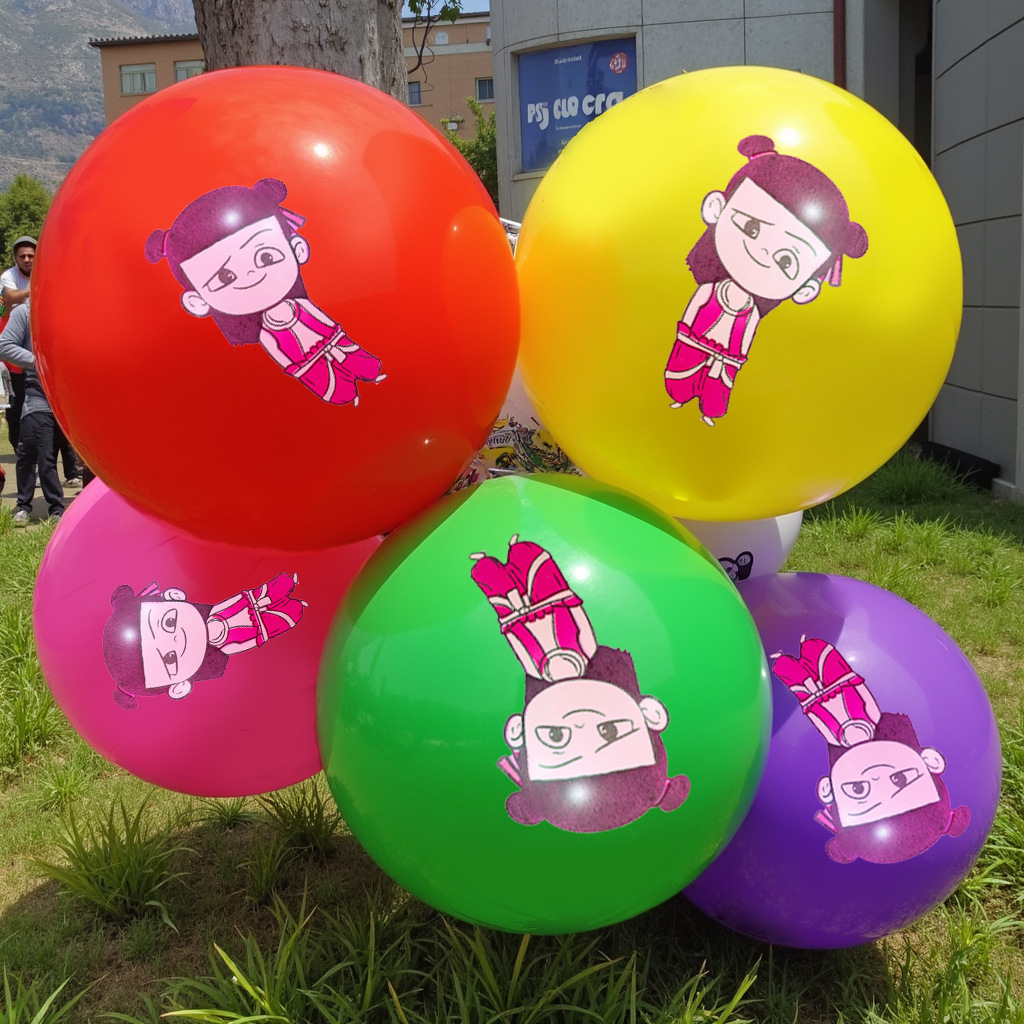 36 pulgadas de globo de látex grueso red tierra roja bola explosiva césped al aire libre juguetes para niños parques puestos al por mayor globo grande