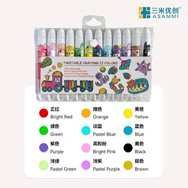 蜡笔;油画棒;画笔