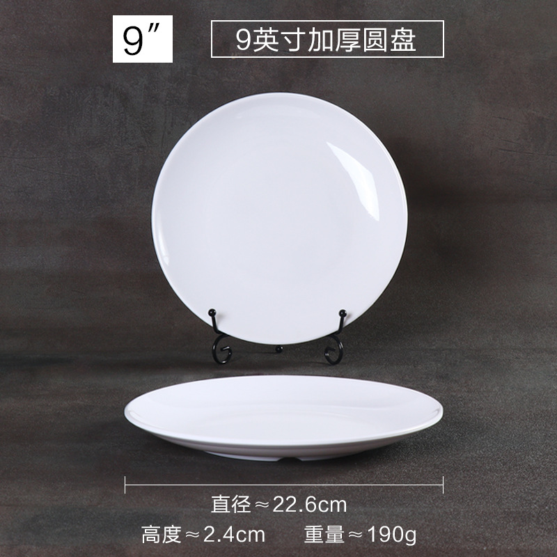 얕은 트레이 보통 9 인치