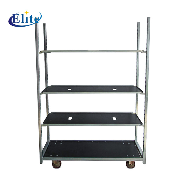 厂家直销花店展示架 ，花店盆栽摆放周转台车 花卉车