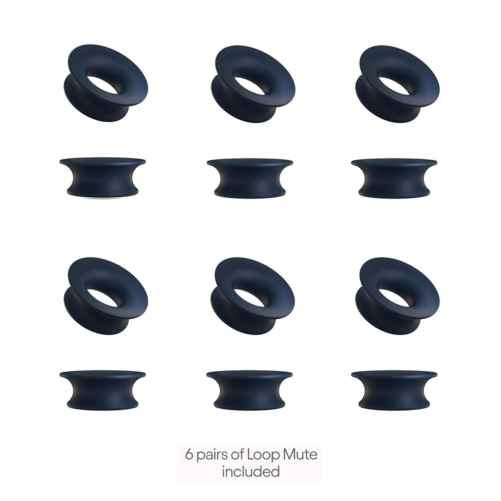 Los nuevos tapones para los oídos de silicona reducen el ruido adicional de 5 dB accesorios ajustables según sea necesario