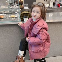 皮鲁天使女童羽绒服秋冬款2023新款儿童冬装白鸭绒外套宝宝女孩加