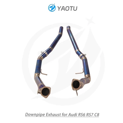 YT front exhaust system Exhaust pipe