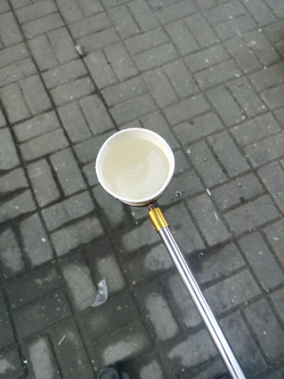 猪尿取样器不锈钢伸缩杆猪尿液采样器动物接尿器取尿抽样工具兽用