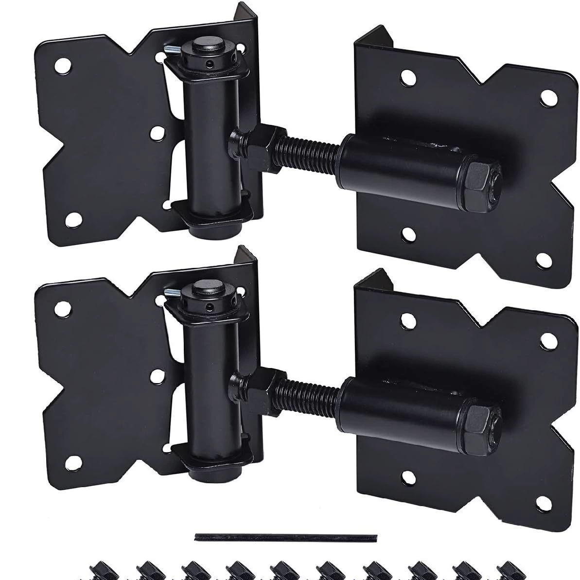 Американский забор, дверная защелка, садовая петля для забора из ПВХ, деревянная дверная петля, замок для раздвижной двери