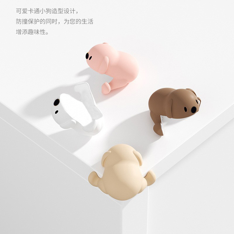 동물 강아지 실리콘 코너 프로텍터 액세서리 테이블 코너 충돌 방지 코너 보호자 어린이 충돌 방지 코너 아기 안전 보호 장비