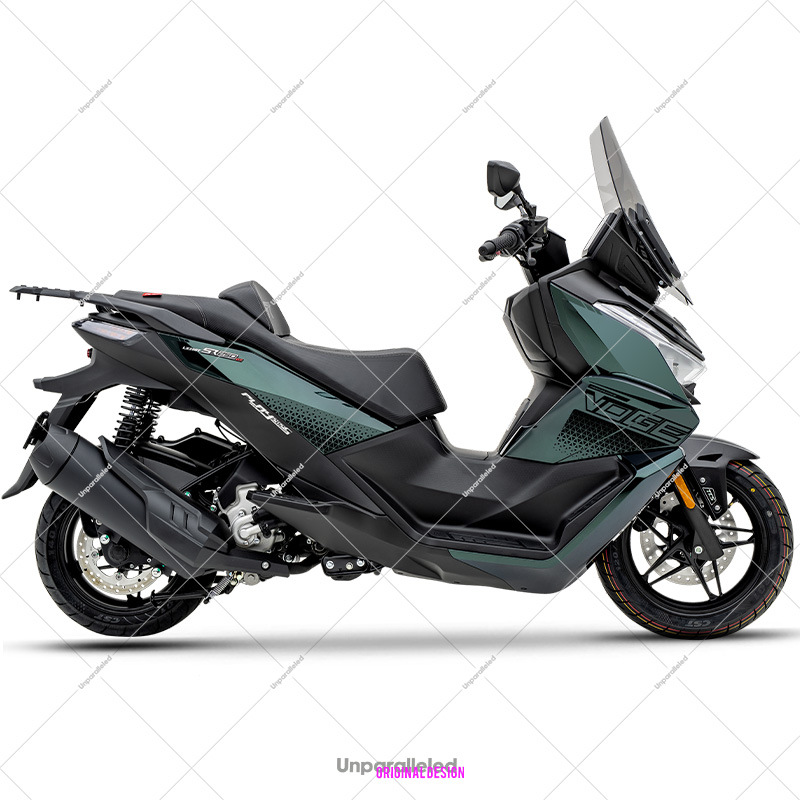 Adecuado para 25 Promise SR250GT Carrocería Impresión Decoración impermeable Pegatina Pegatina Modificación Accesorios