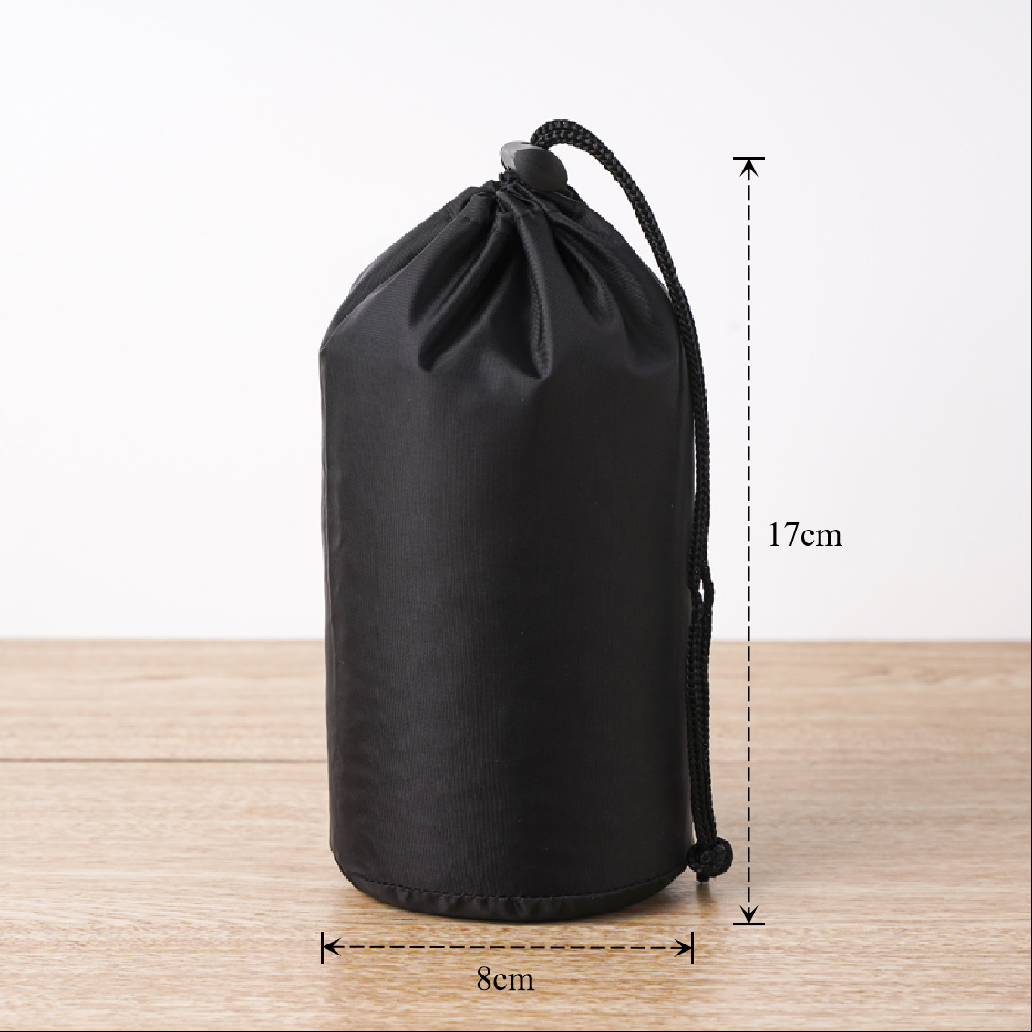 Bolsa de cuerda de nylon impermeable cilíndrica de plumón para ropa doméstica de poliéster bolsa de almacenamiento bolsa de embalaje bolsillo de paquete de contracción image 90