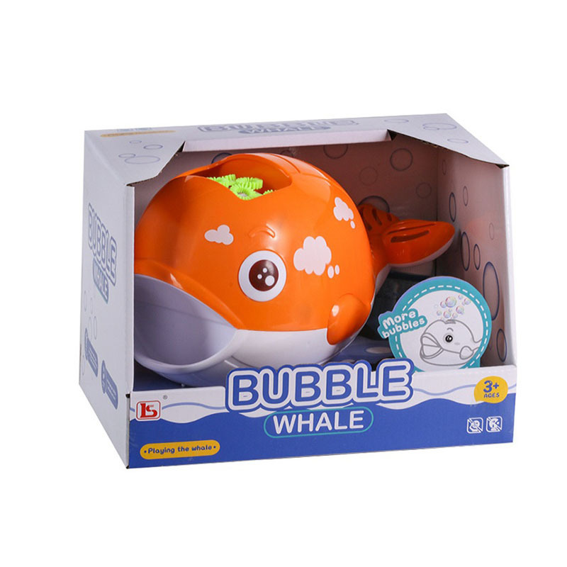 Máquina de burbujas eléctrica para niños de Amazon juguete pingüino ballena pulpo máquina de burbujas juguete de burbujas automático