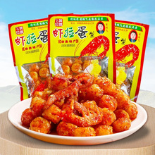 怀旧辣条虾拉蛋辣条虾扯蛋丸子8090后经典零食麻辣小零食批发厂家
