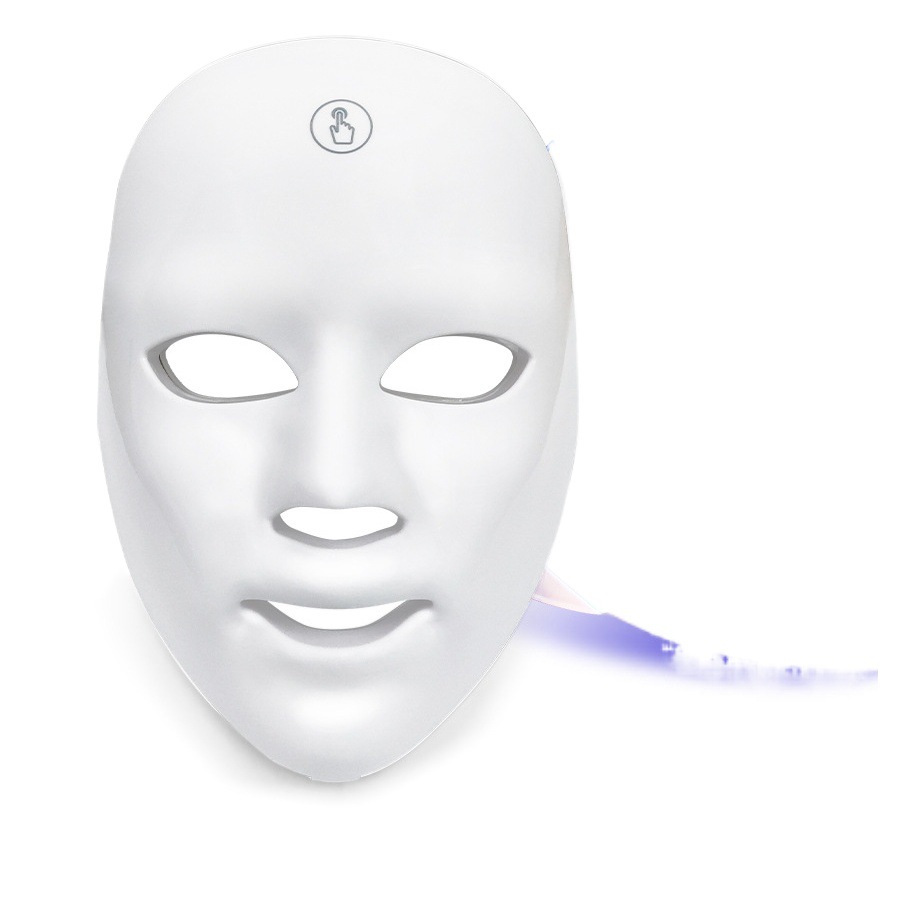 Colored Light Mask Rechargeable Beauty Mask Led Photon Rejuvenation Household Spectrum Facial Care Mask Instrument