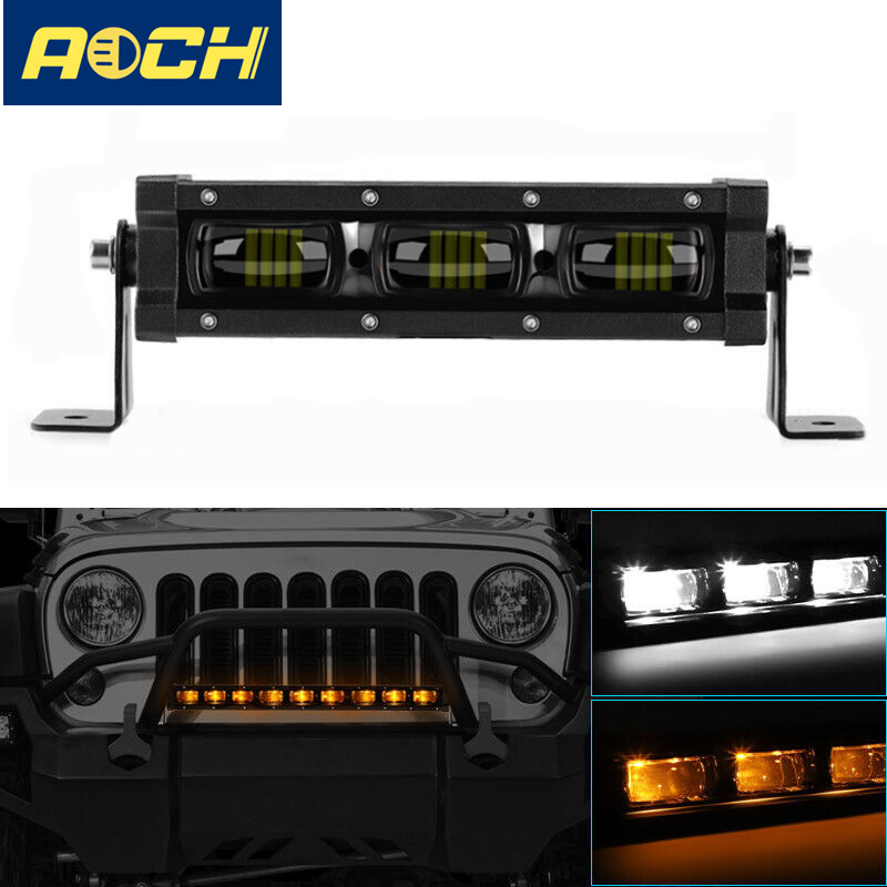 30W LED işıq paneli off-road üçün, sarı-ağ işıq