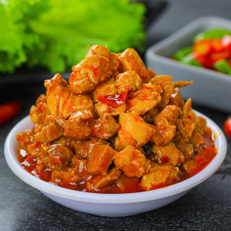 Пробный/ Fresh pepper chicken sauce bibimbap noodles with rice hot pot dipping snacks convenient instant seasoning snacks