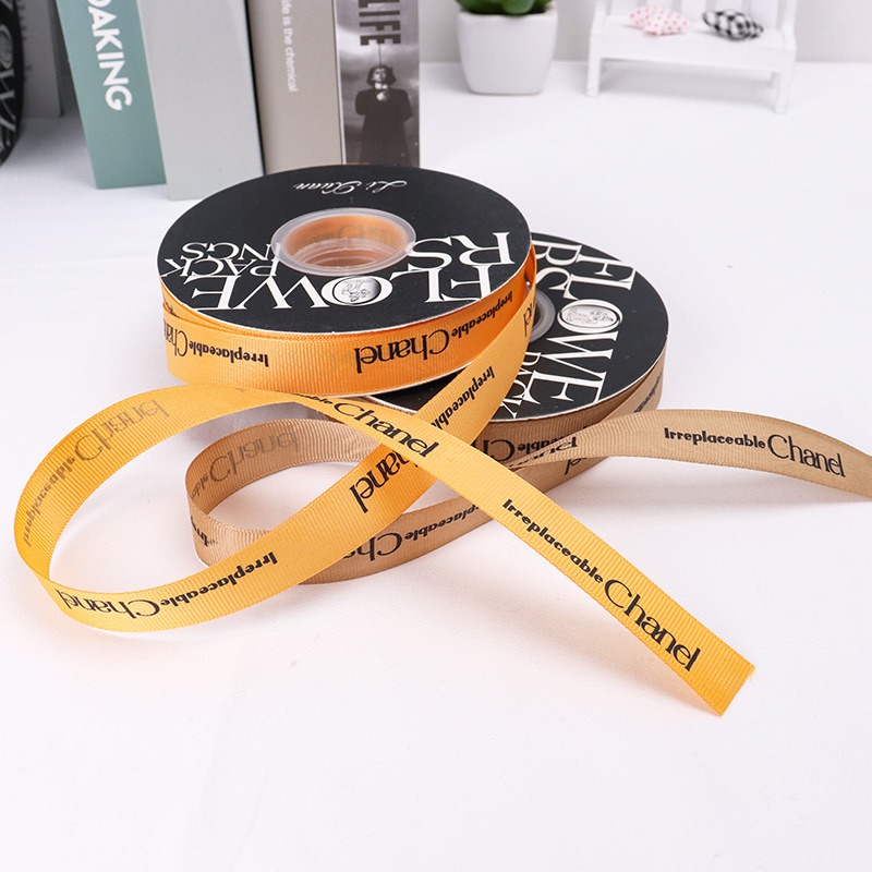 Cintas de letras al por mayor cintas de flores regalos flores flores paquetes de papel DIY material de envoltura cintas de flores