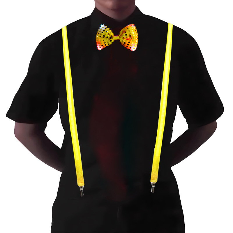 노란불(스트랩+나비넥타이)