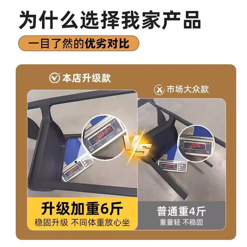 塑料椅子家用加厚靠背凳子现代简约轻奢麻将店大人等位餐客厅餐椅|undefined
