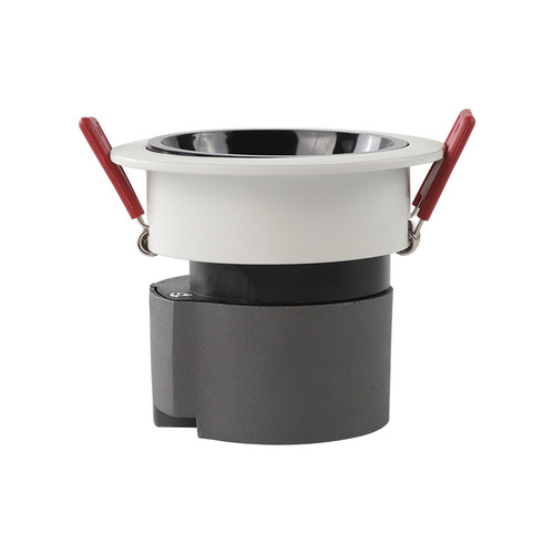 No main light deep anti-glare cob spotlight led spotlight hill home embedded concealed background wall spotlight