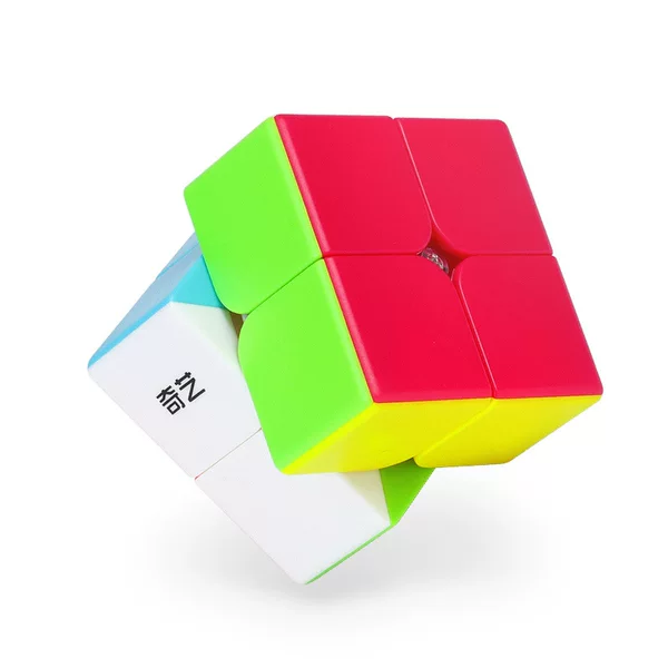 Qiyi Magic Cube S2 Warrior 2X2 Cube Bright Six-Color 2X2 Beginner Cube Educational Toy Wholesale