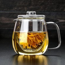 玻璃泡茶壶茶水分离耐高温加厚茶具套装家用冲茶器红茶杯过滤单壶