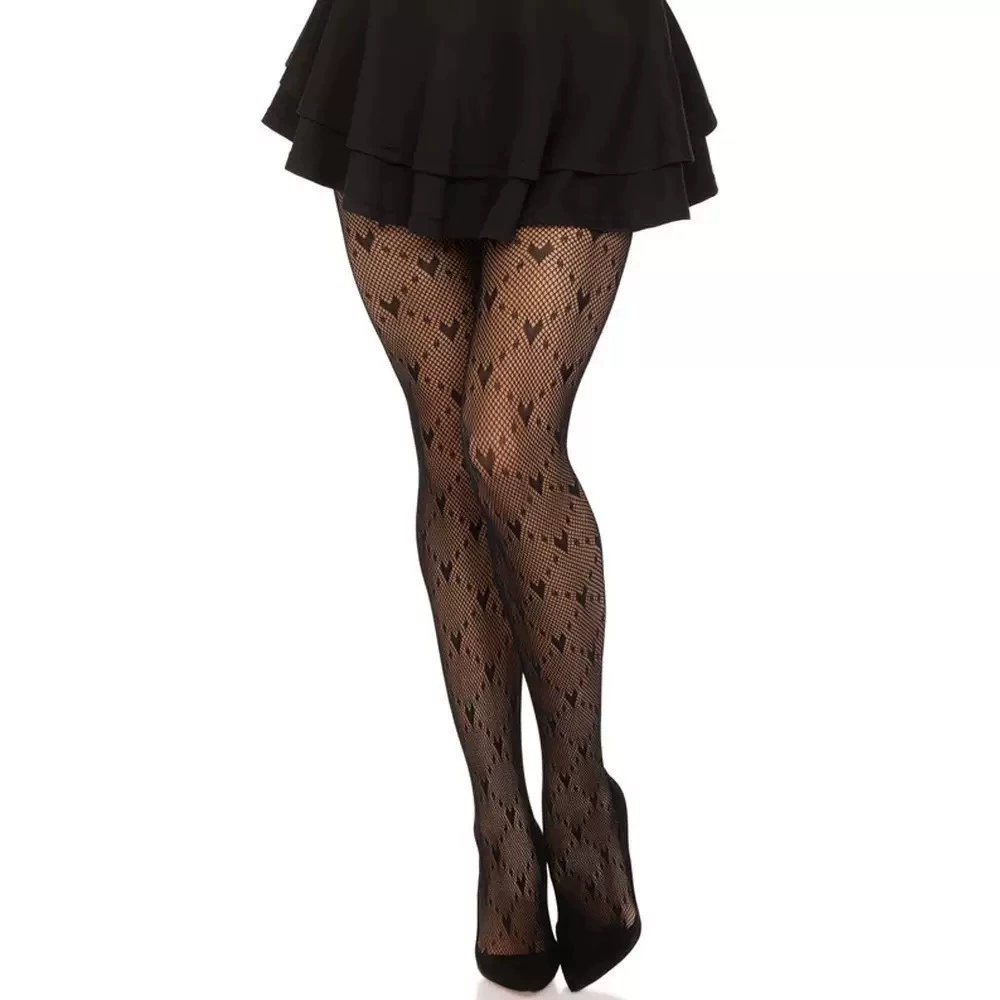 Summer Retro Tights (Women) — Lace Fishnet, One Size, Multiple Patterns