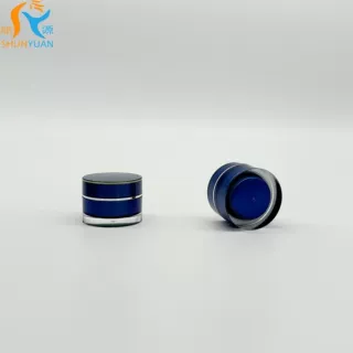 10g   塑料化妆品包装瓶子  双层分装膏霜瓶