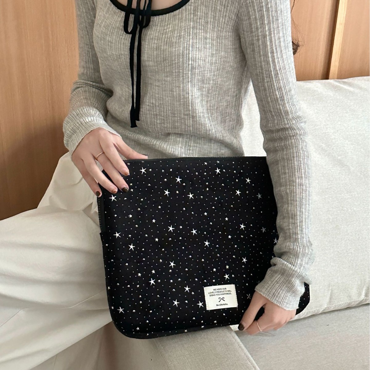 Korean Star Computer Bag Suitable for iPad 11inch Suitable for MacBook 14.5inch Inner Bag
