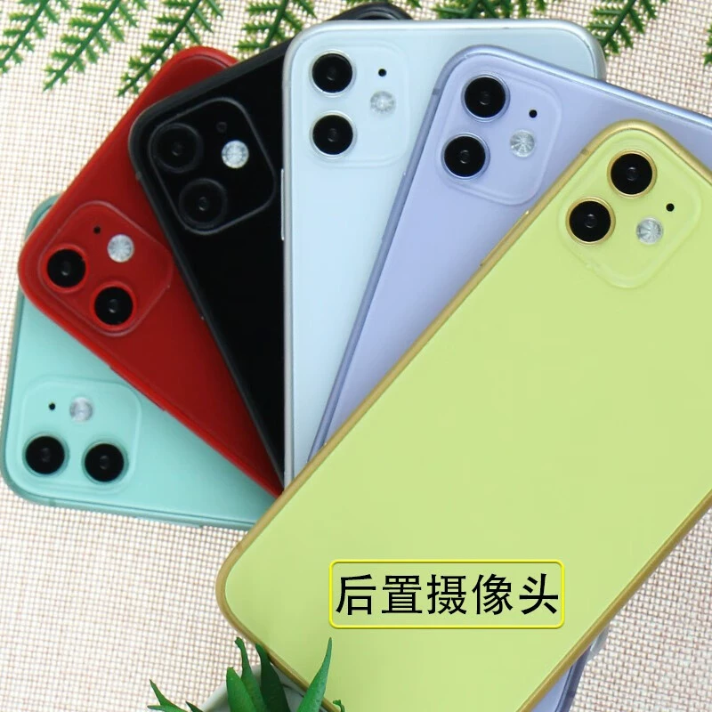 霸刚 Apple, мобильный телефон, совместимая модель, iPhone11, реалистичное стеклянное стекло дисплея, игрушка
