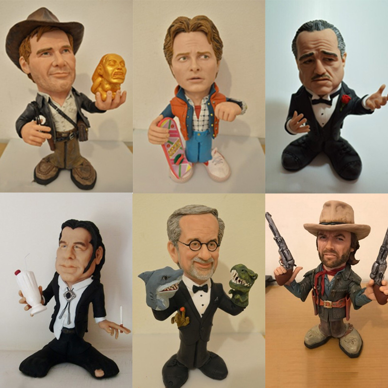 跨境外贸Classic Movie Character Sculpture人物摆件树脂工艺品