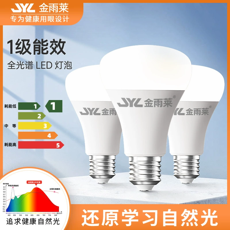 LED bulb, teaching reading, energy-saving lamp, table lamp, light source, comfortable light spectrum