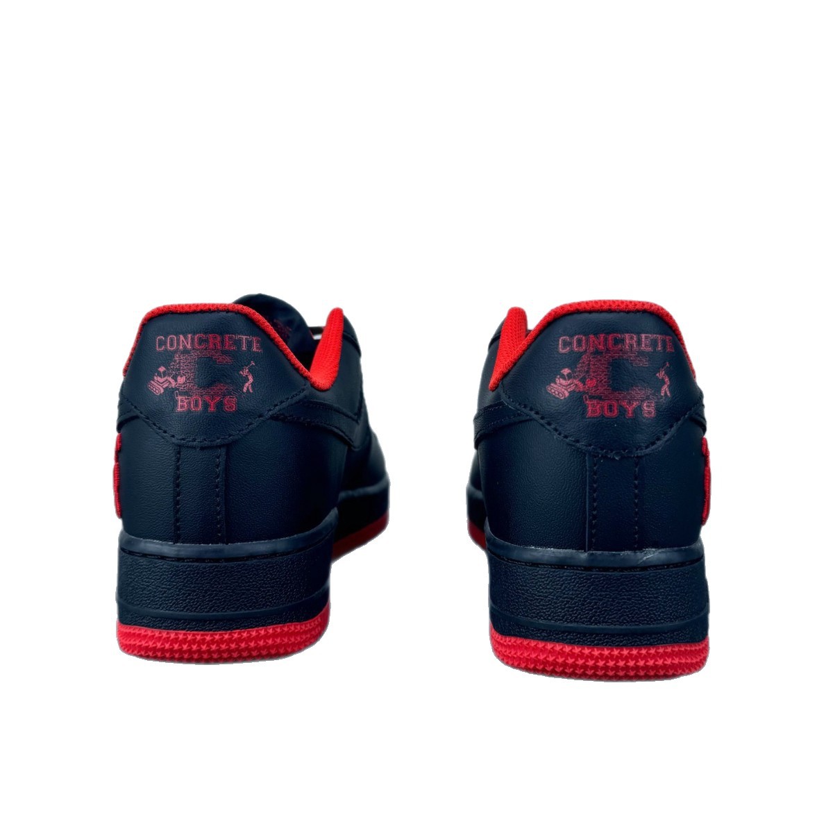 Zapatos Putian versión original de la fuerza aérea No. 1 en el extranjero marca conjunta de la cabeza de cuero en lugar de cojín de aire zapatillas deportivas para hombres y mujeres