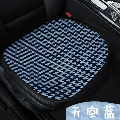 Camellia car seat cushion: Seat cushion, seat cover - wt-camellia-sky-blue-front-row-single