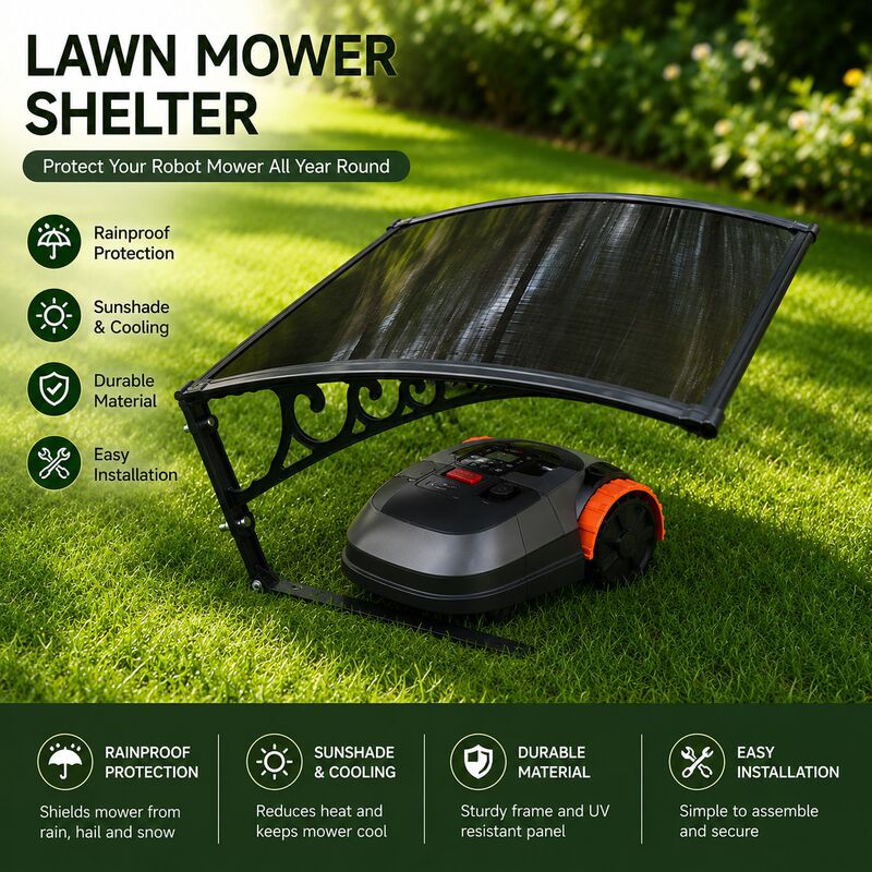 Outdoor Small Lawn Mower Canopy, Sunshade Pc Sun Panel, Rainproof Tent, Garden Tool Canopy, Retractable Sunshade Outdoor Small Lawn Mower Canopy, Sunshade Pc Sun Panel, Rainproof Tent, Garden Tool Canopy, Retractable Sunshade