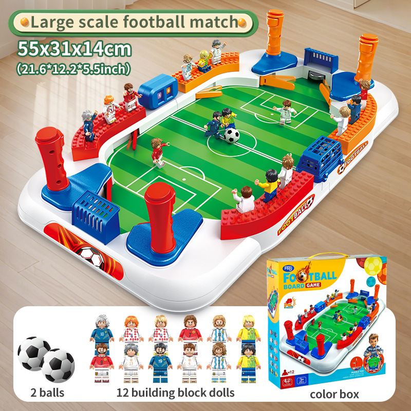 国境を越えた新しいダブルバトルテーブルサッカーフィールド子供のおもちゃボードゲーム教育ギフト男の子親子インタラクション|undefined
