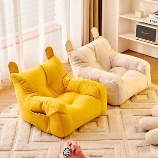 Single Sofa Children's Small Sofa Chair Baby Reading Corner Children's Sofa for Boys and Girls Home Cute Labeling Cross-Border