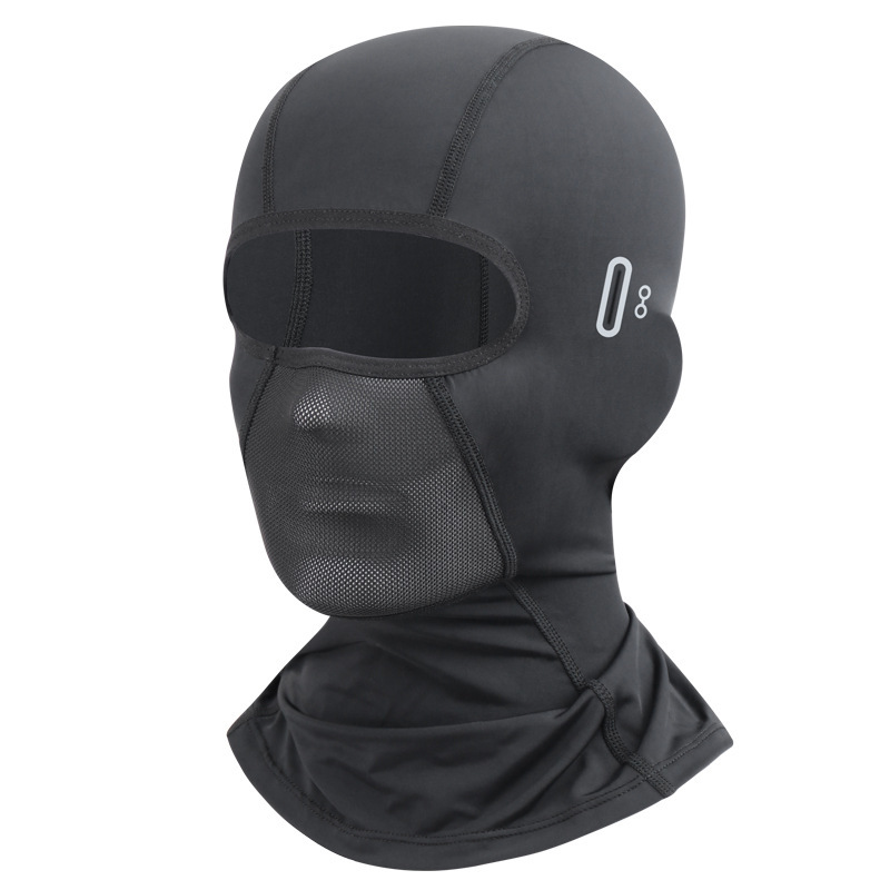 Summer Outdoor Riding Motorcycle Lining Headgear Breathable Sun Protection UV Protection Ice Silk Mask Men's Cross-border Neutral