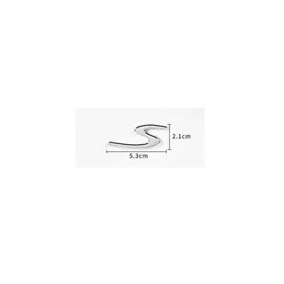 Suitable for Porsche 718 car emblems, Boxster English lettering, and Cayman logos (Car logo) - standard-s