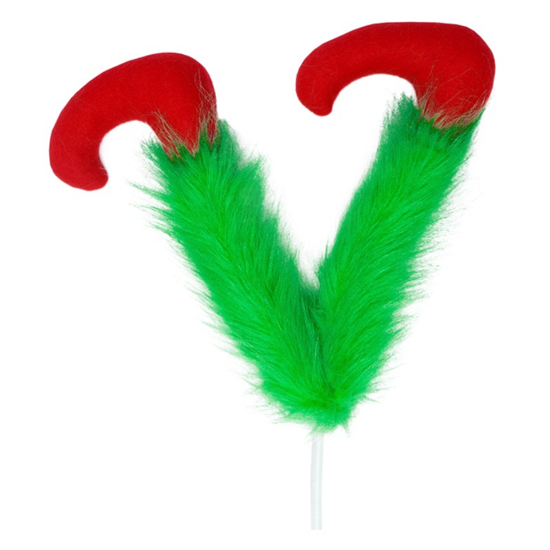 Decoración del Festival de Navidad transfronterizo Grinch verde artificial pata árbol decoración Santa Claus elfo agrupamiento decoración de Navidad