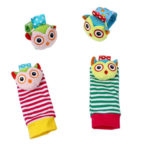 SKK baby wrist bells, rattle socks, rattle bells, animal-shaped watch straps. Multiple choices
