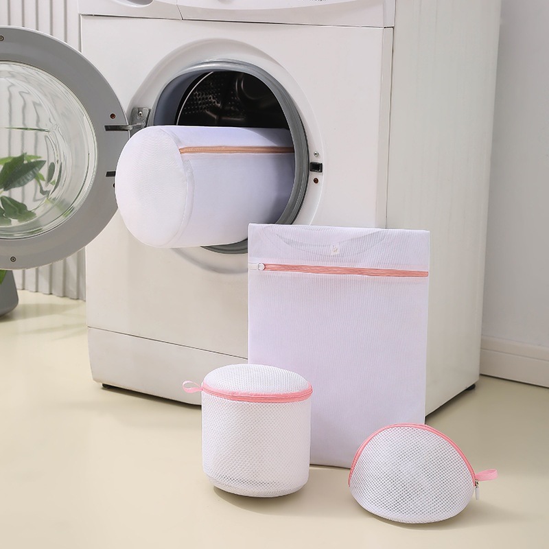 加厚彩色拉鏈洗衣袋家用洗護袋洗衣機機洗內衣文胸洗護網袋批發