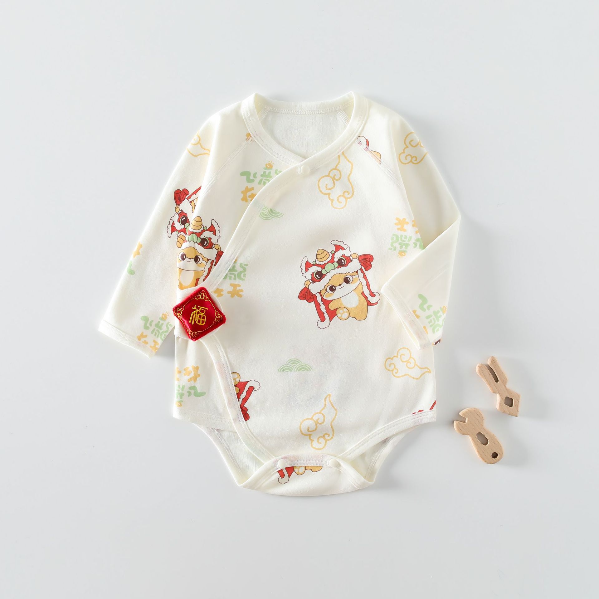 Flying Dragon in the Sky Shaped Bodysuit