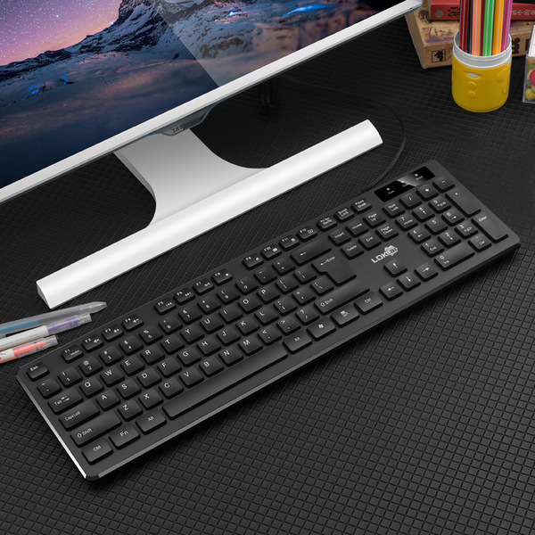acrylic white black light and thin keyboard