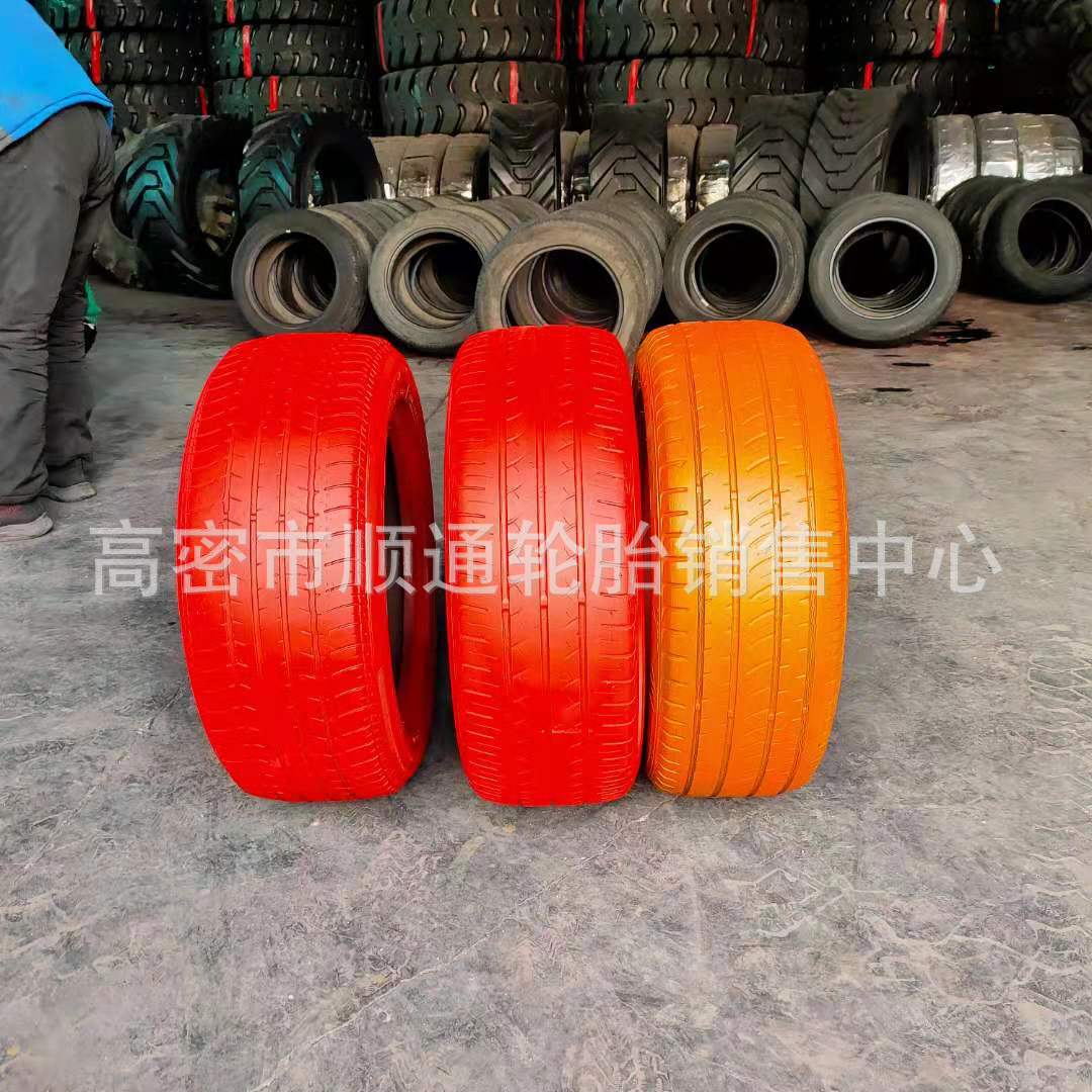 轿车轮胎装饰美化描绘健身轮胎幼儿园儿童比赛轮胎30/40/60/80