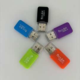 冰爽读卡器 TF内存卡相机读卡器 USB2.0高速电脑手机Type-C转接头